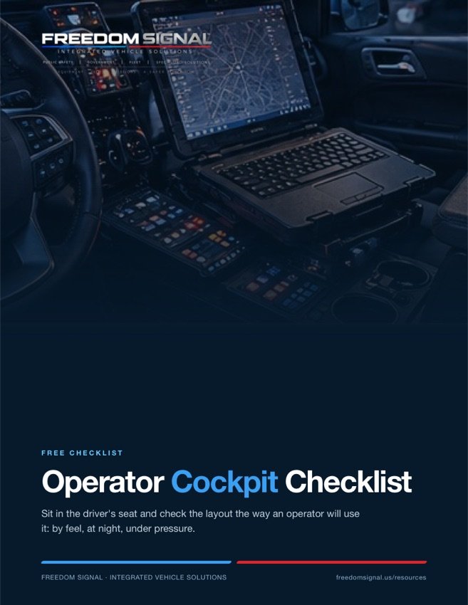 Cover of Operator Cockpit Checklist